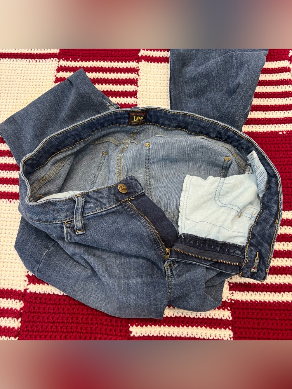 Lee Women's Mid-Rise Bootcut Jeans, Sz 14 Short, H.D. Lee Company 101CMVEW9 - Picture 13 of 16